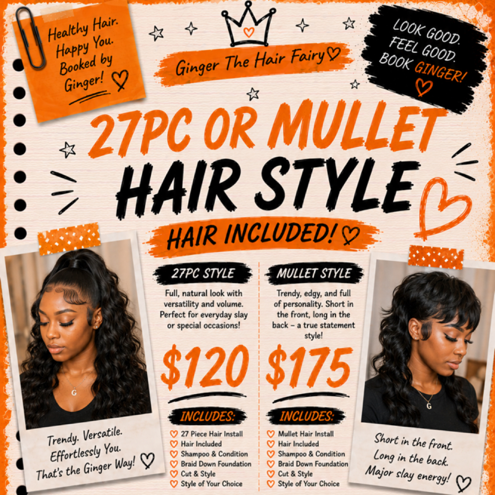 27 Piece Mohawk / Mullet — $100 ✨ at Fairy land studio in San Antonio, TX