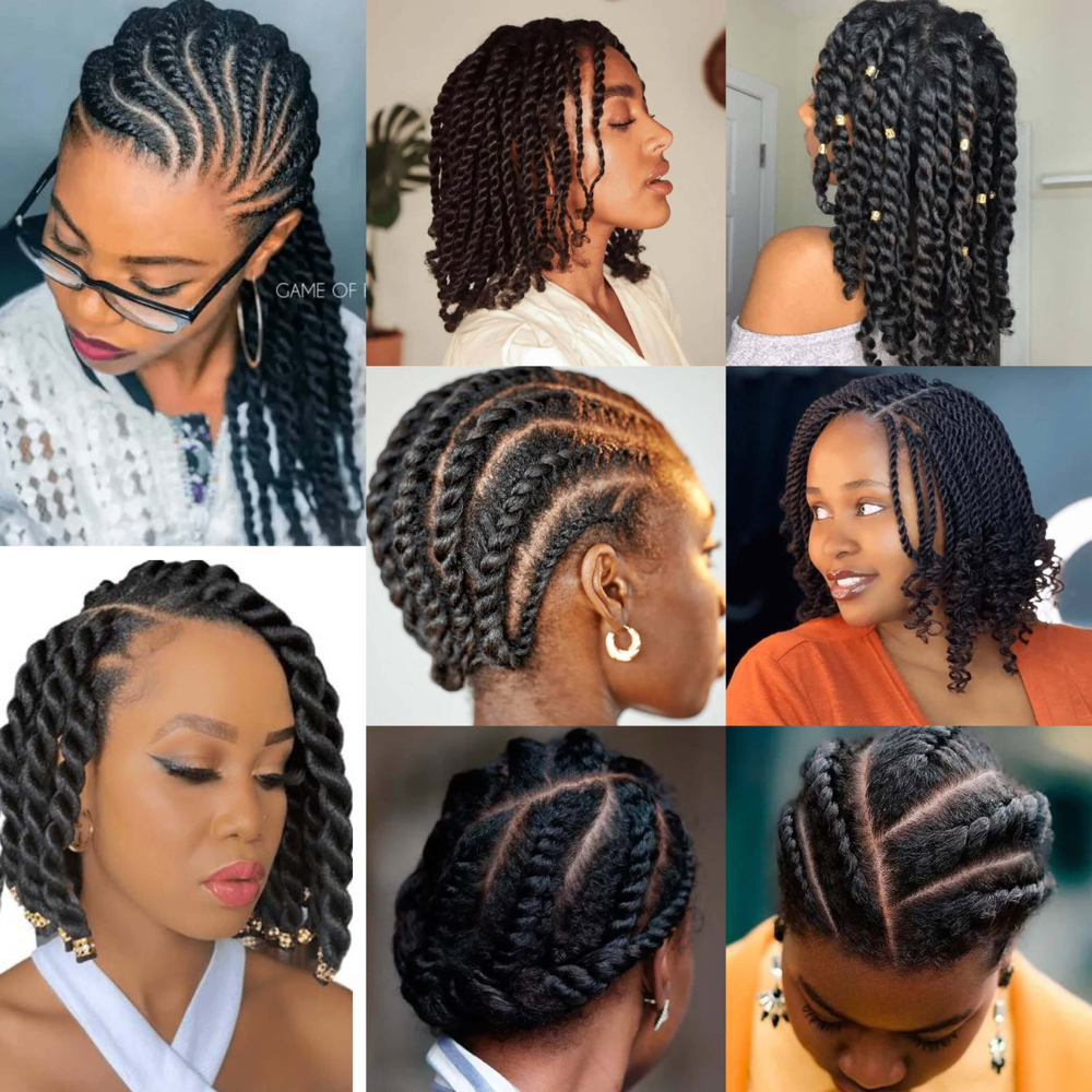 Natural Hairstyles  (Wash N Style) at The Lux Hair Suite in Portsmouth, VA