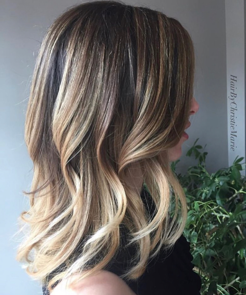 Full Balayage W/Gloss & Haircut