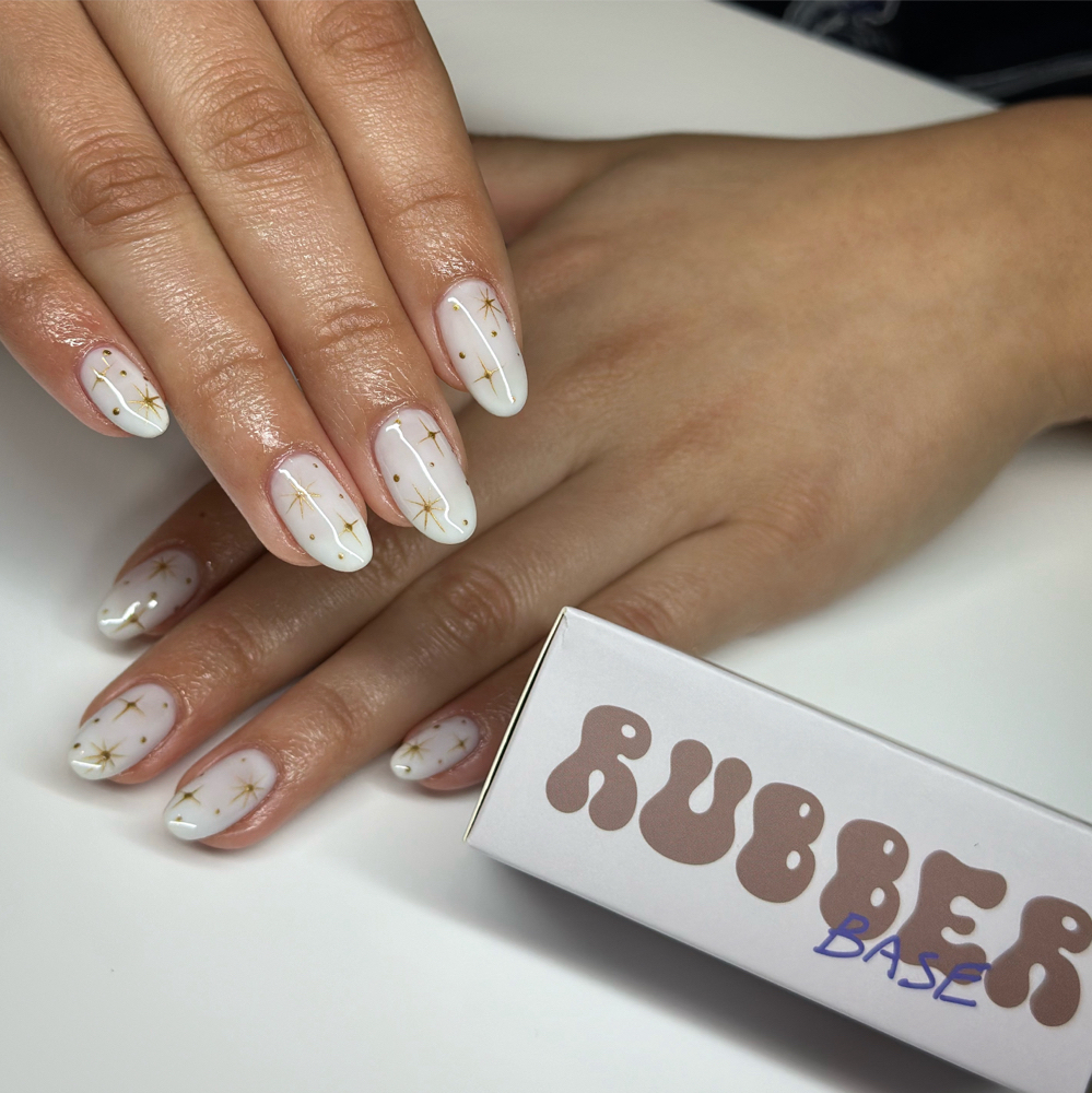 Rubber Base Gel manicure at Nailz By Martha in Modesto, CA