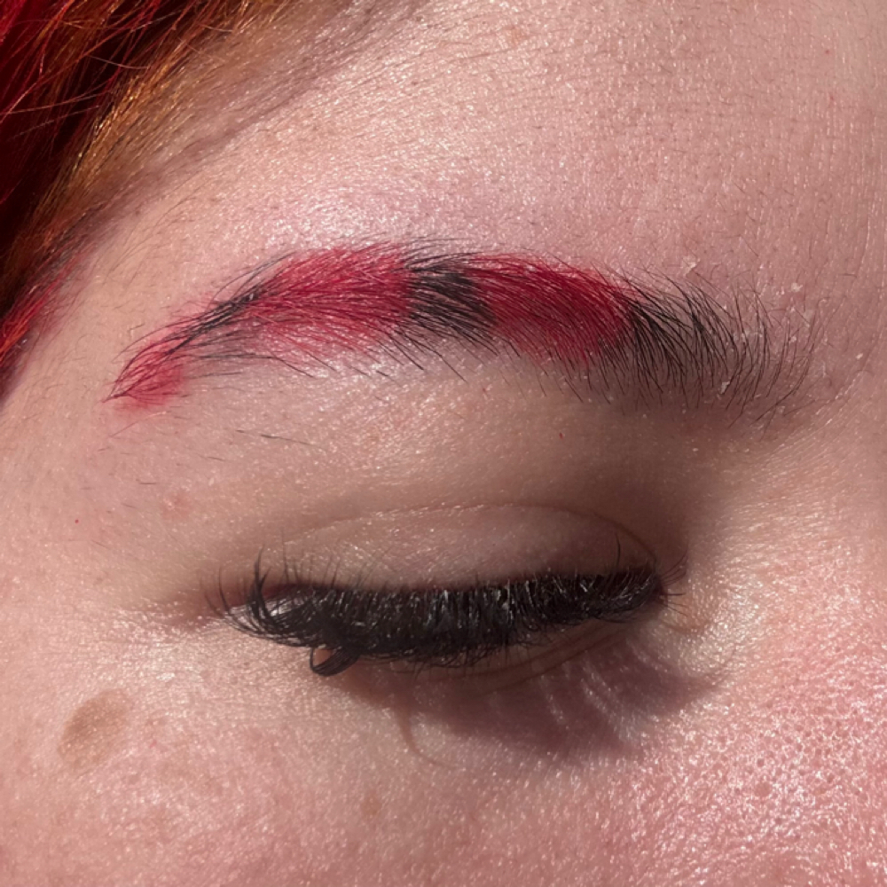 Eyebrow Bleaching/Coloring at Looks That Kill Salon in Houston, TX