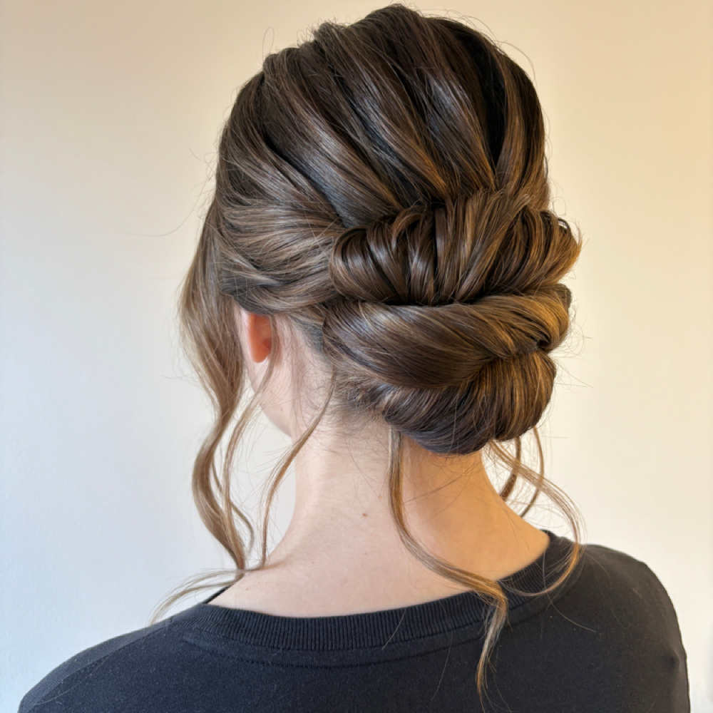 Bridal Hair Trial at Samantha Rose Salon in Oak Brook Terrace, IL