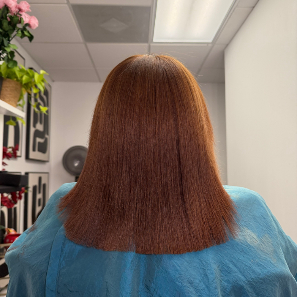 Color Refresh,Haircut and Blowout