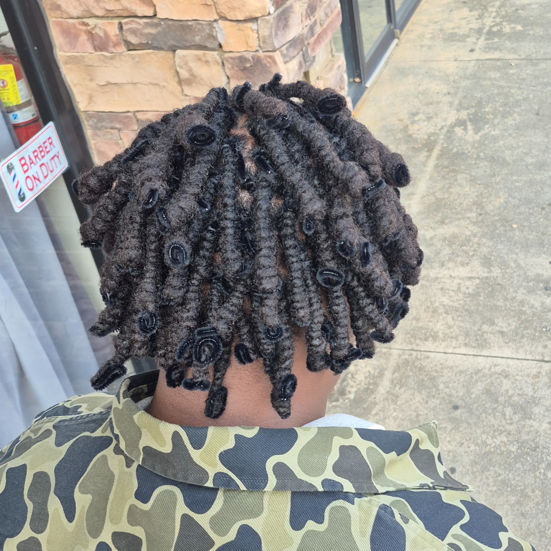 Retwist + Roller/Pipe Cleaner Set at Mutha Lovin Locs in College Park, GA