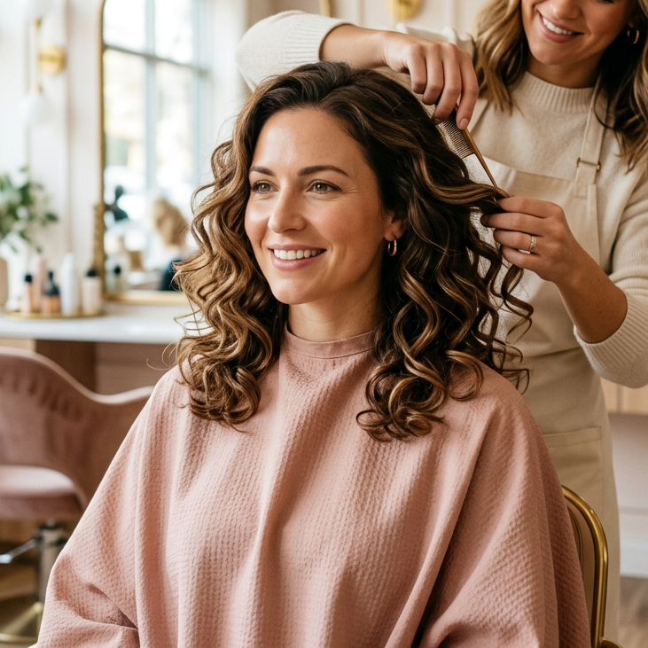 Perms at RAINI NAILS & SPA in Lunenburg, MA