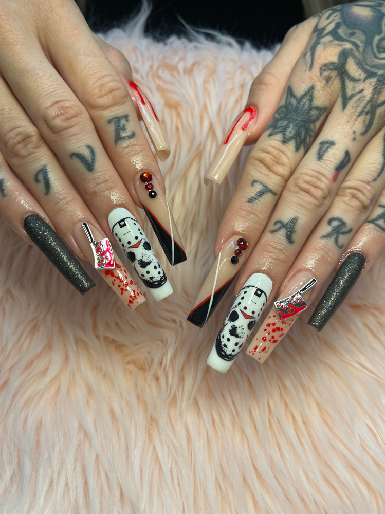 XL Acrylic Full Set at Nails by Sabra in Fair Oaks, CA