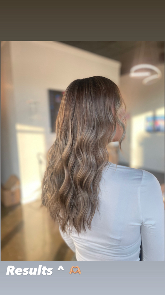 Partial Teasylight/balyage