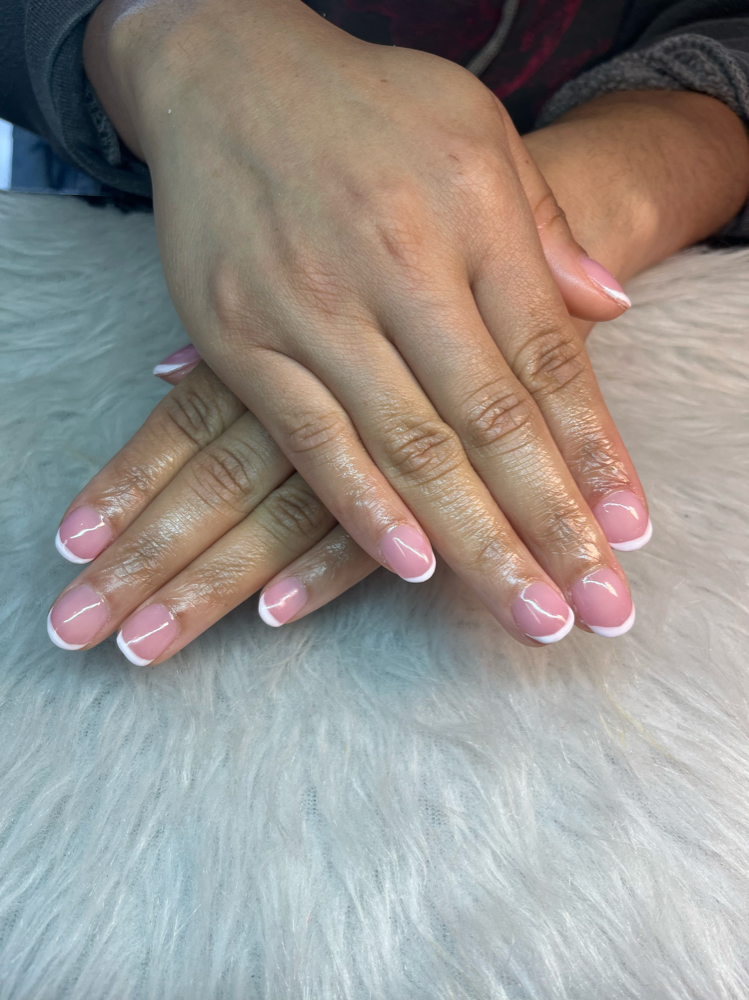 French Gel Manicure