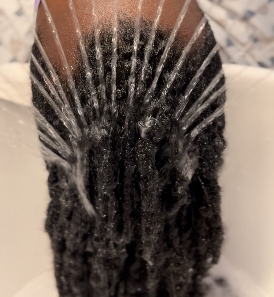 (Locs) Scalp facial