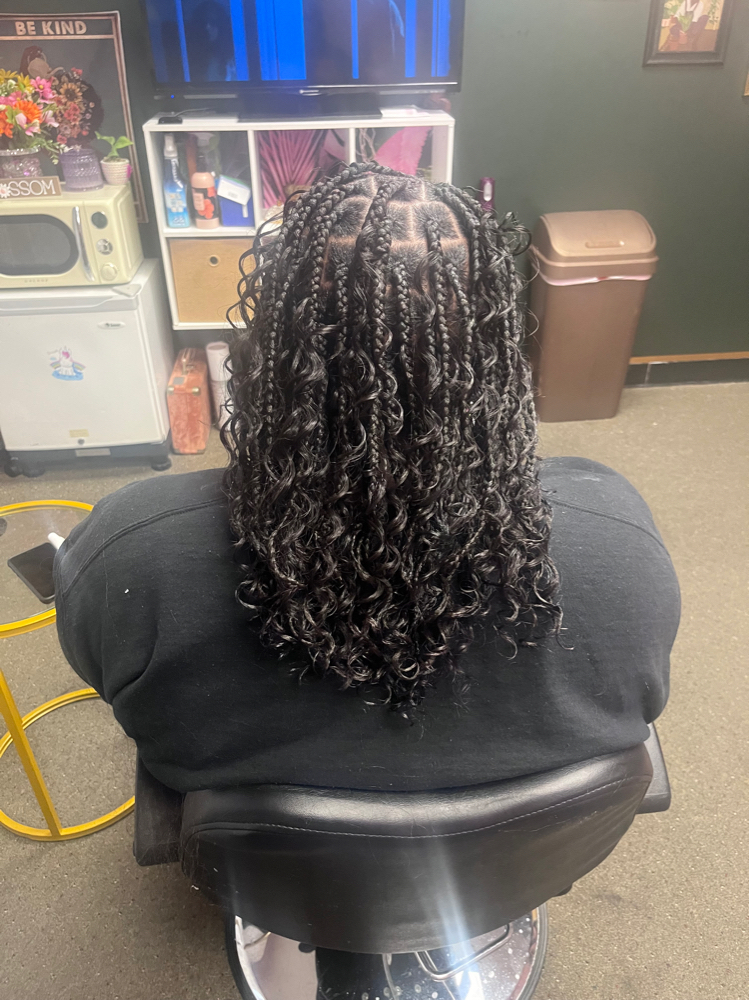 Medium Bob Boho Knotless