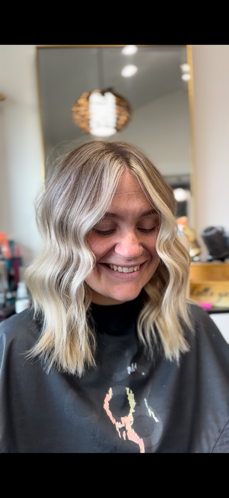 FACEFRAME/MONEYPIECE at Hair by Hannah Kay in Brownsburg, IN