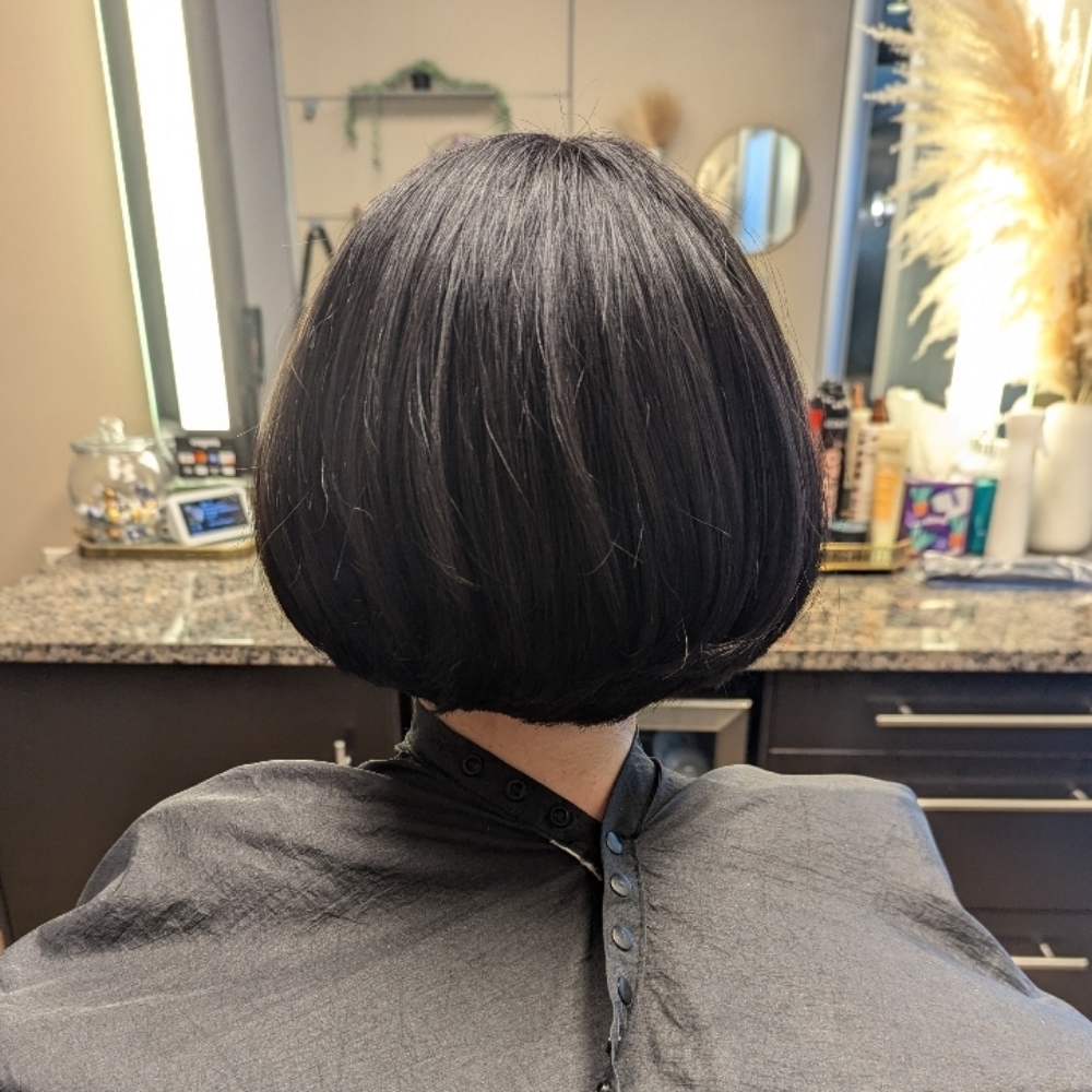 Hair Cut at The Enchanted Edge hair studio in Snohomish, WA