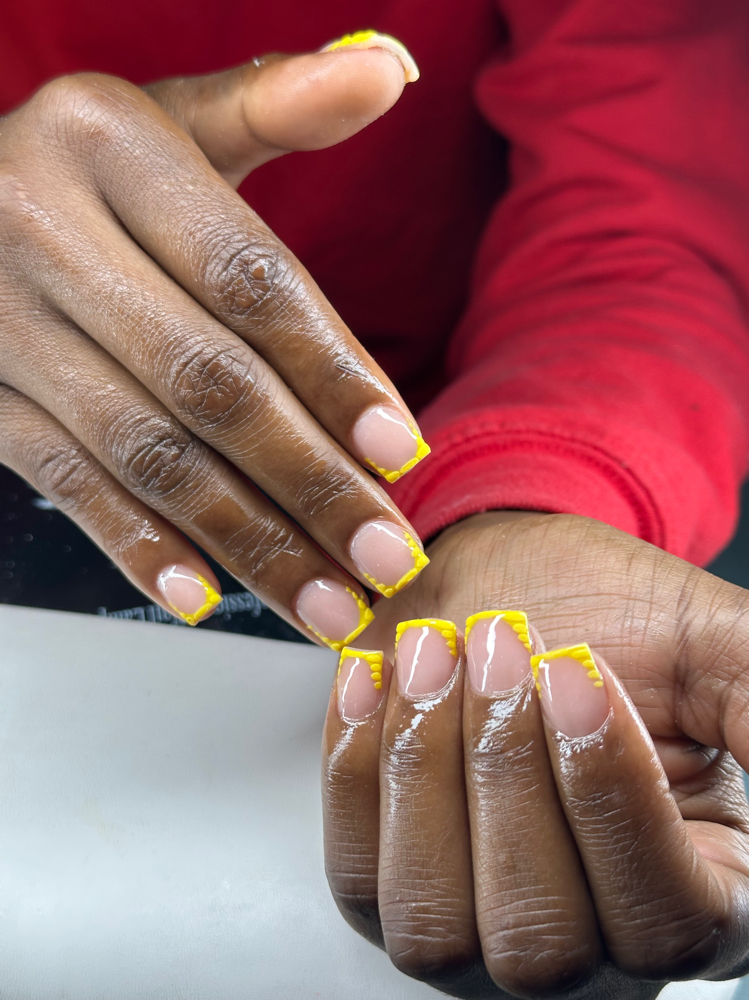 Basic Overlay , (No Nail Tip)