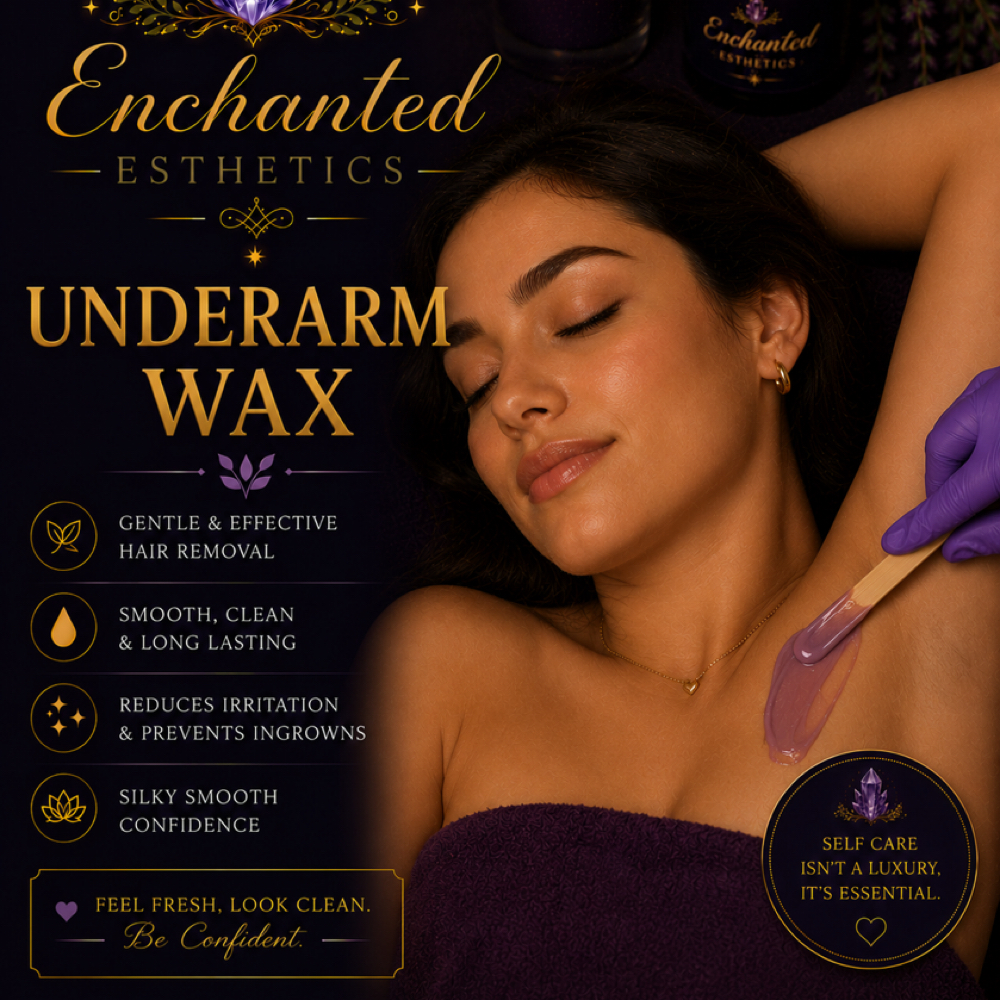 ✨Underarm Wax at Enchanted Esthetics in Sacramento, CA