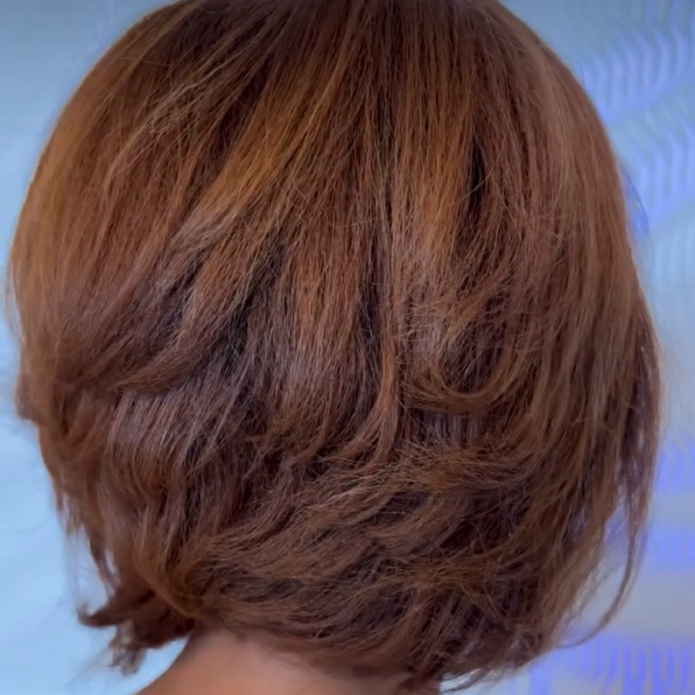 All Over Color Press w/Cut at Image Is Everything Salon