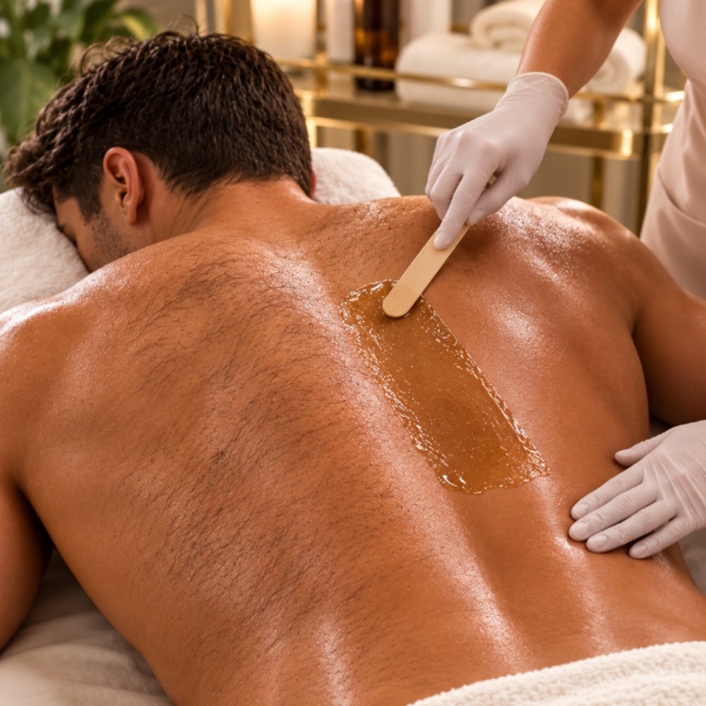 FULL BACK WAX | Smooth Finish at D'Yalorde Wellness & Aesthetics LLC in El Paso, TX