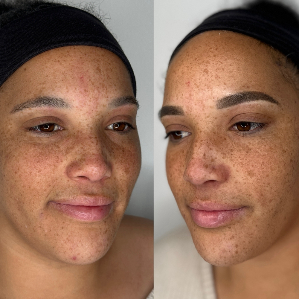Powder Brows at Inked by Sam Cosmetic Tattoo in Thousand Oaks, CA