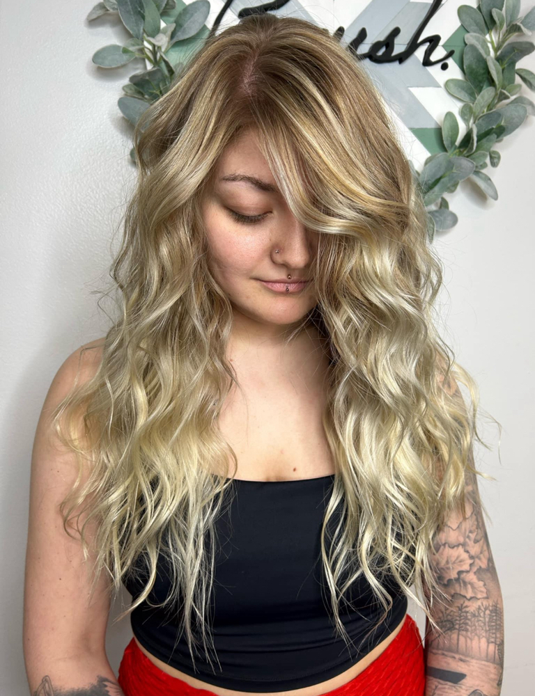 Full One Color Balayage