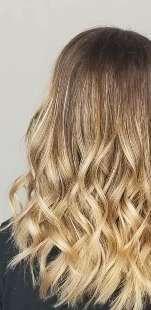 One Color Balayage