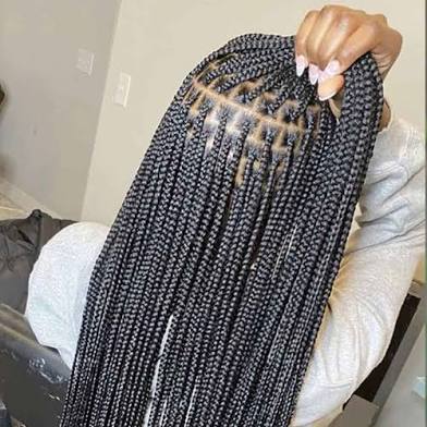 small knotless braids