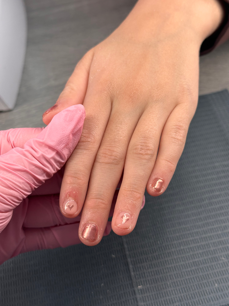 Kids Gel Mani at Vibe Salon in Reno, NV