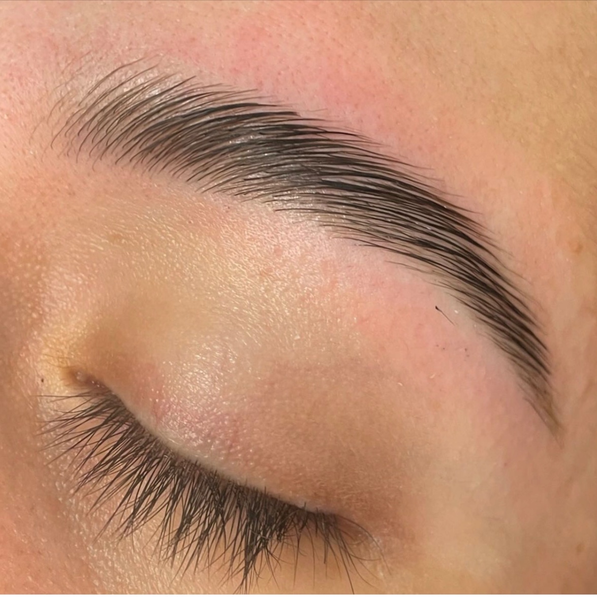 Brow Lamination at Essential Beauty Studios in Shelton, CT