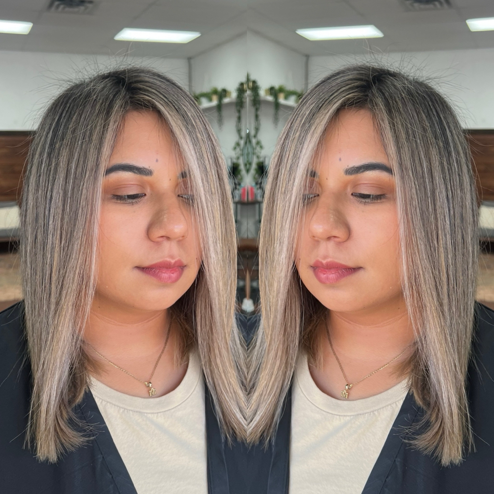 Balayage Short (above shoulders)