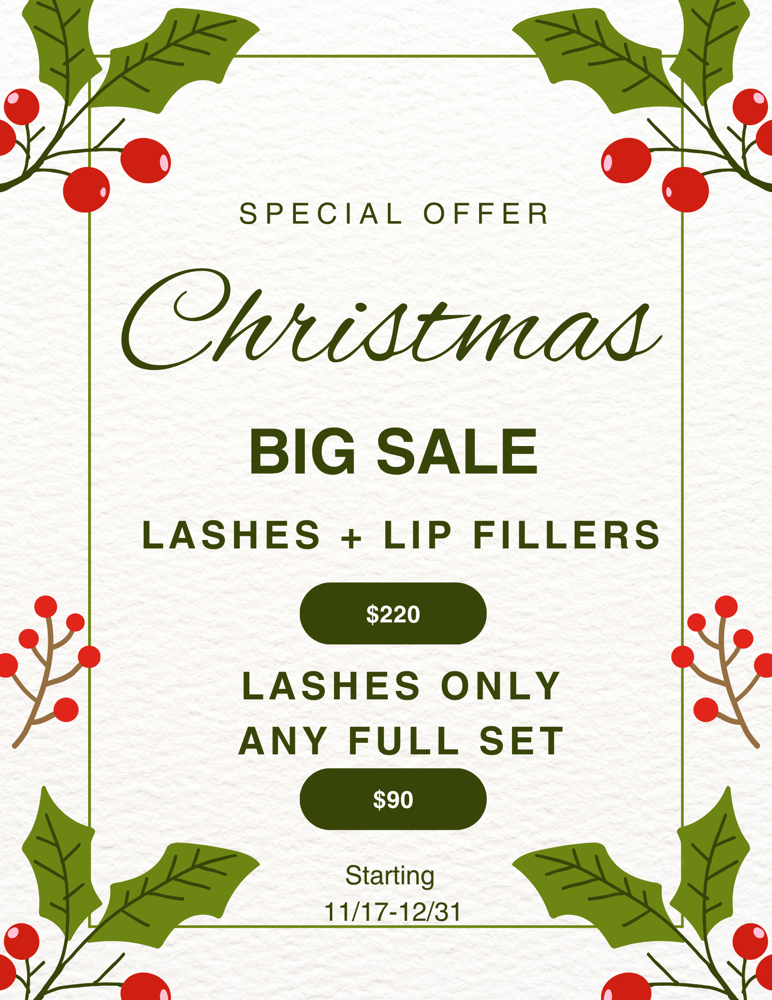 Christmas Sale Lashes