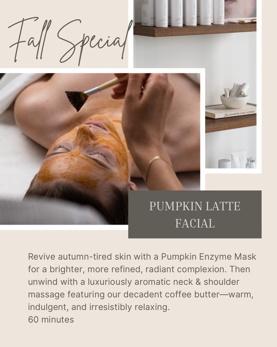 Pumpkin Latte Facial