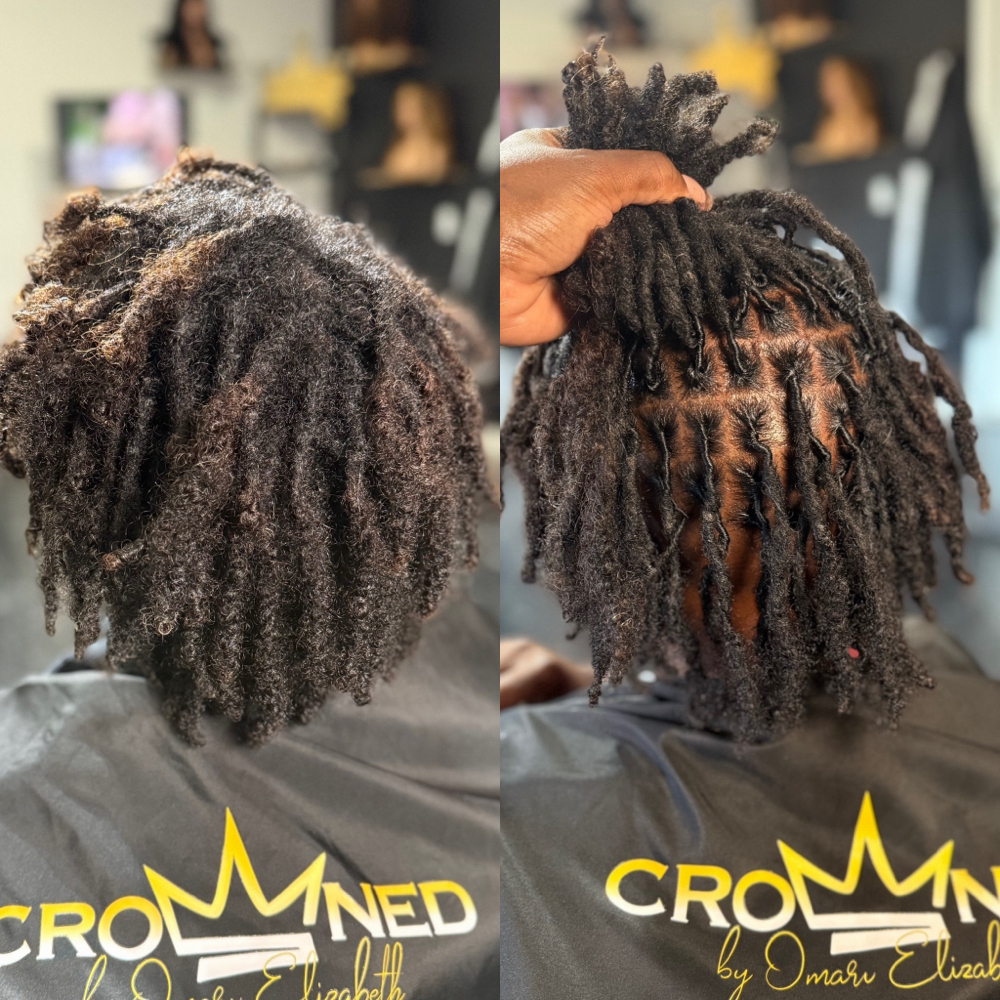 Loc Retwist at Crowned By OmariElizabeth in Harker Heights, TX