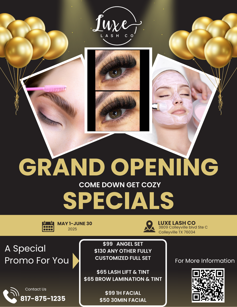 Grand Opening Specials