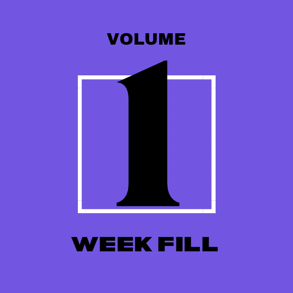 1 Week Volume Fill