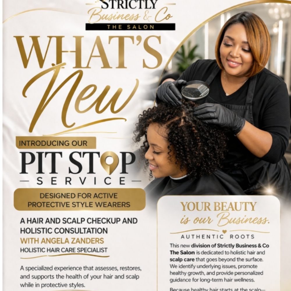 Pit STOP at Strictly Business & Co Beauty Salon in Americus, GA