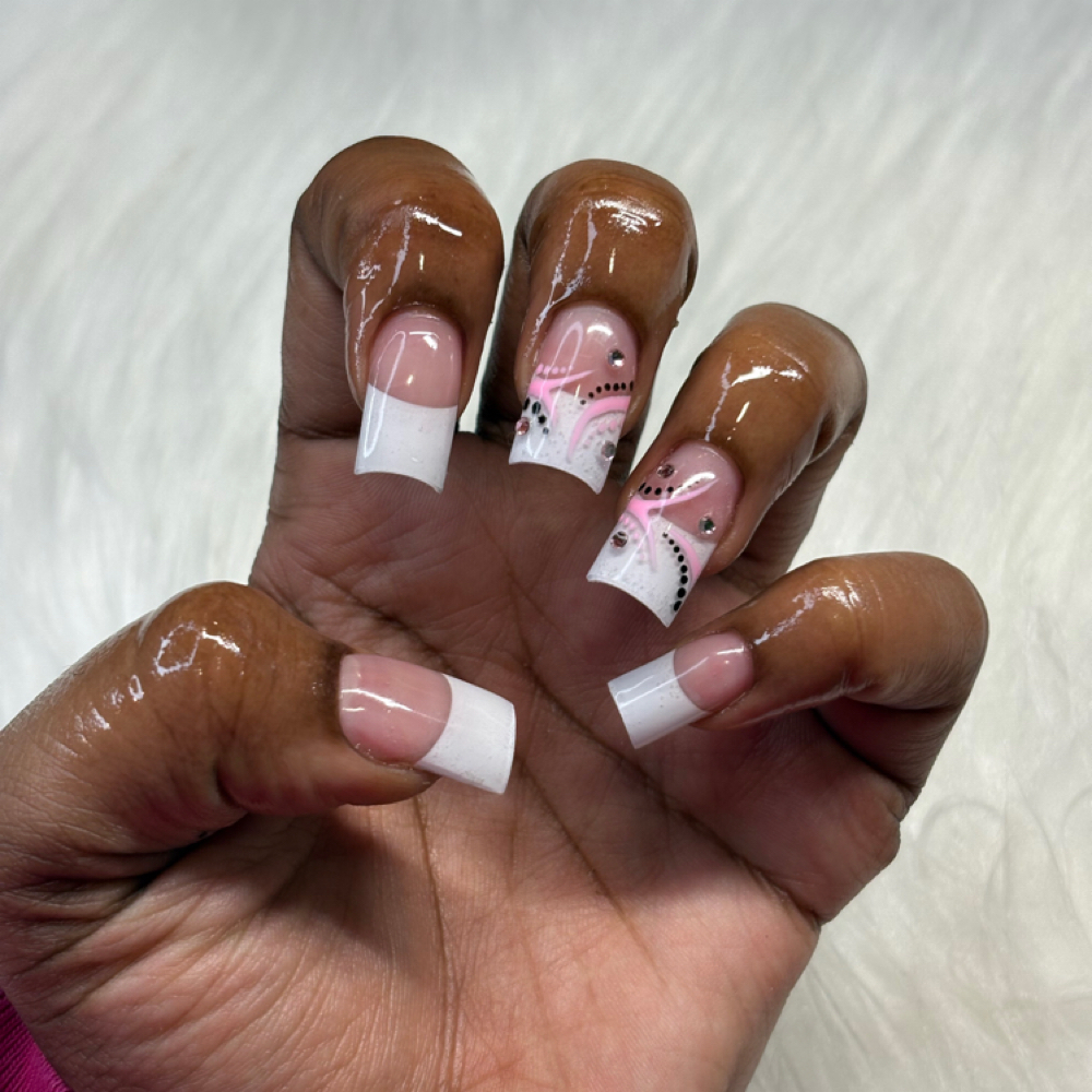 Old School DESIGN Add Ons at She nails it in Seattle, WA
