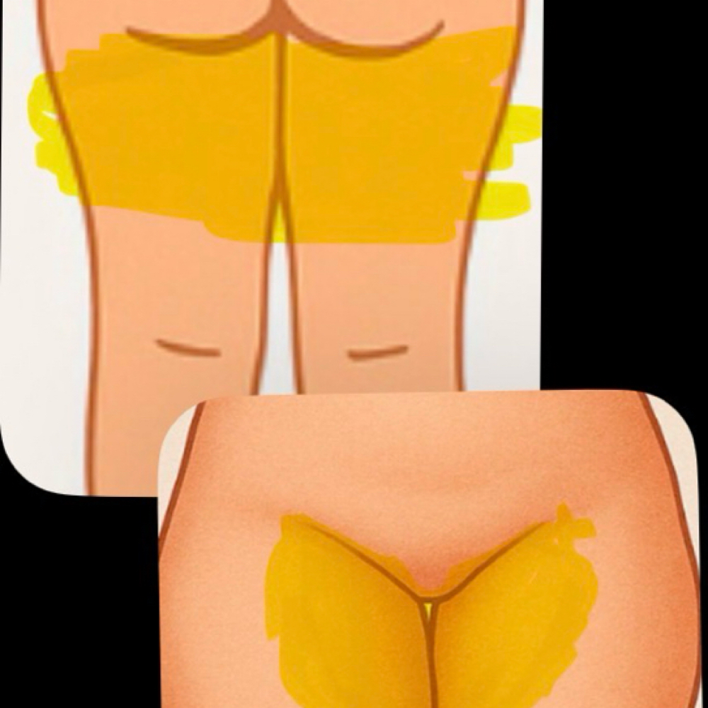 Thigh Wax at Kookie Paradise in Lakewood, WA