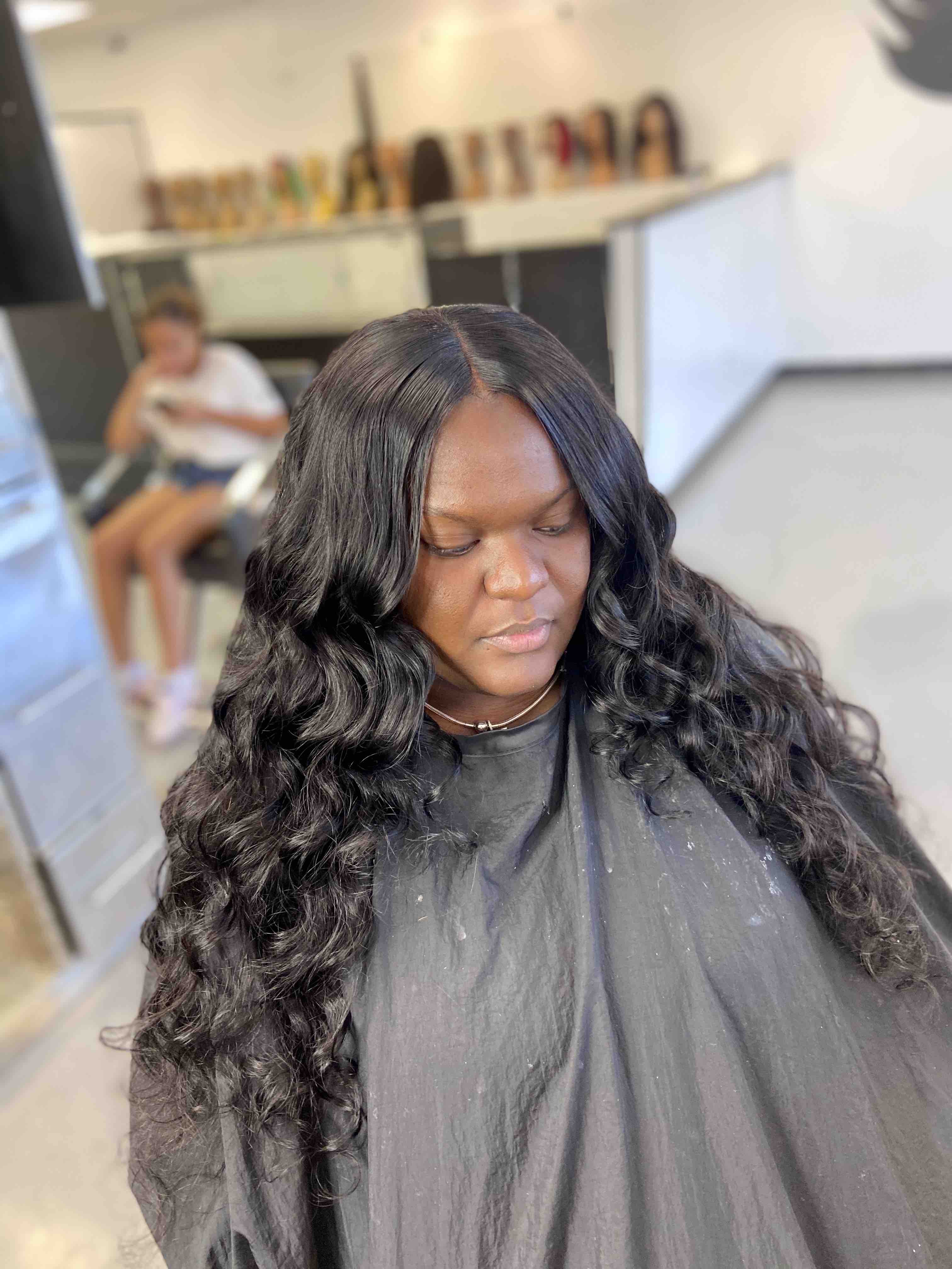 Sew- In Or Glue- In W/ Leaveout