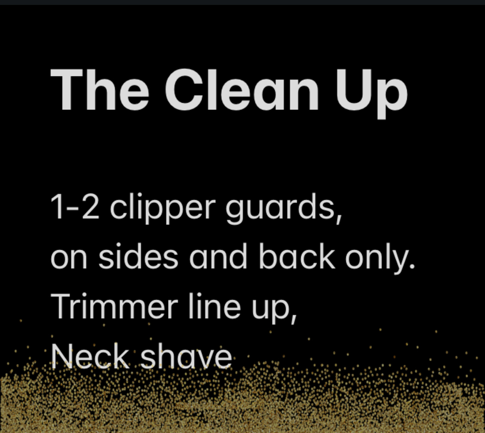 CleanUp Sides & Back