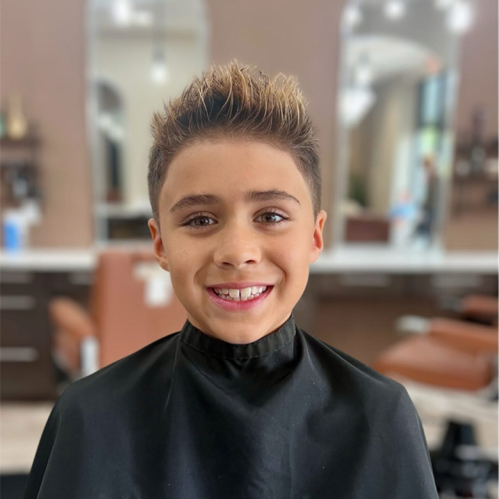Boy Classic Cut (12 under) at HIS Palace Men's Grooming in Blaine, MN