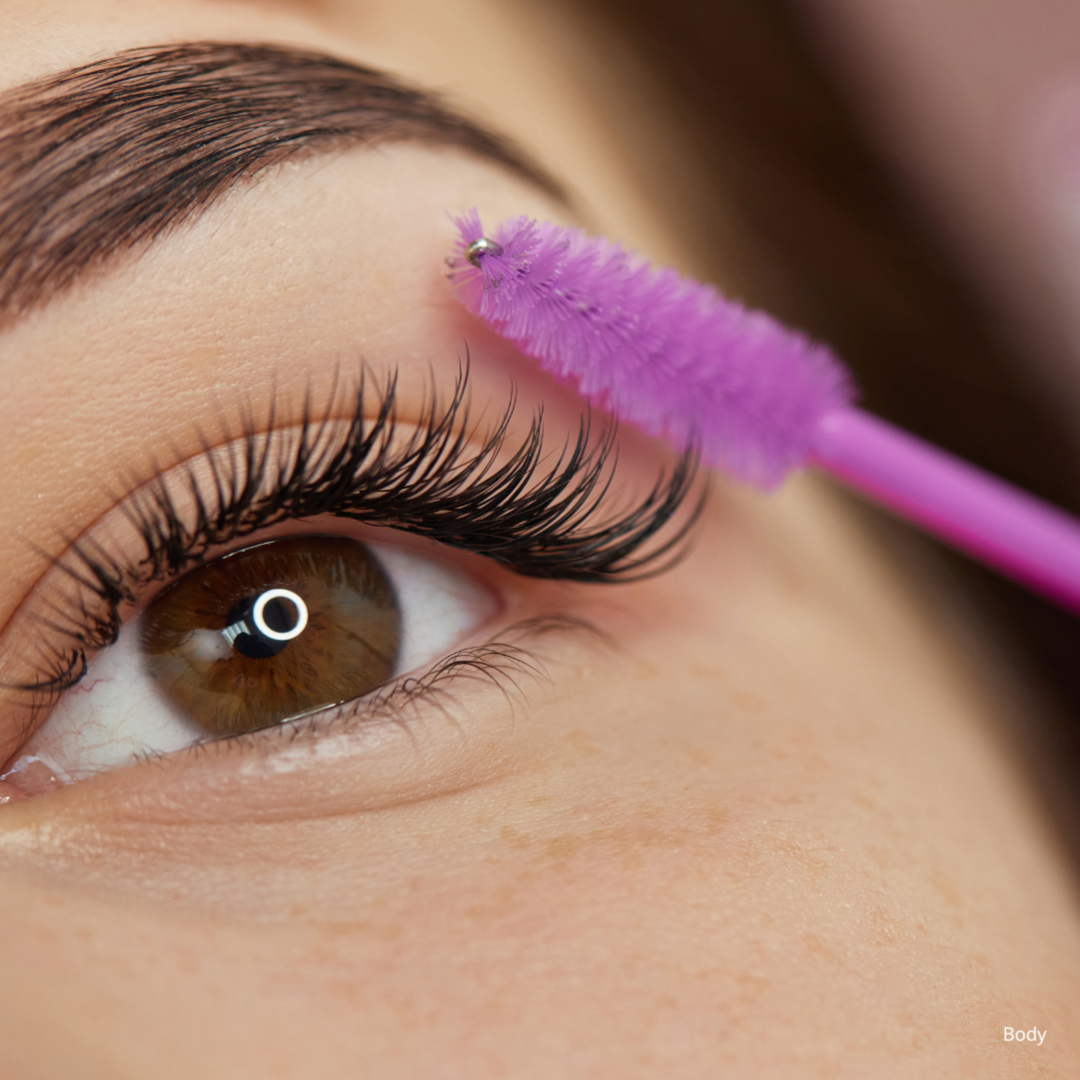 Lash Extensions - Full Sets at Aesthetics by Amanda + Airbrushed by Amanda in Janesville, WI