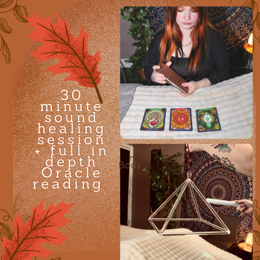 30 Min Sound Healing + Oracle at Mystic Healing Massage in Lexington, KY