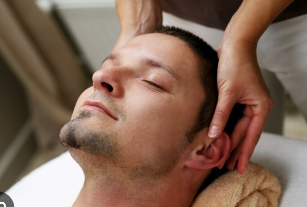 Scalp And Neck Massage