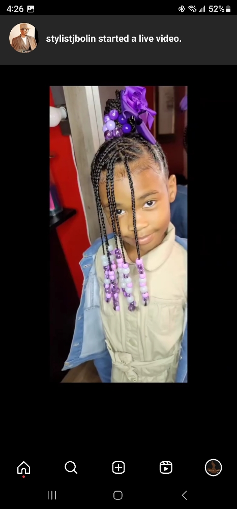 Kids Braid Style