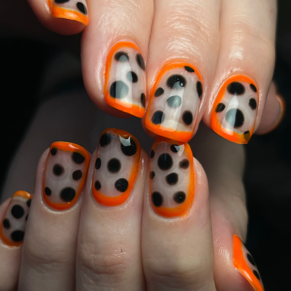 Moderate Nail Art at Haunting Beauty in Bakersfield, CA