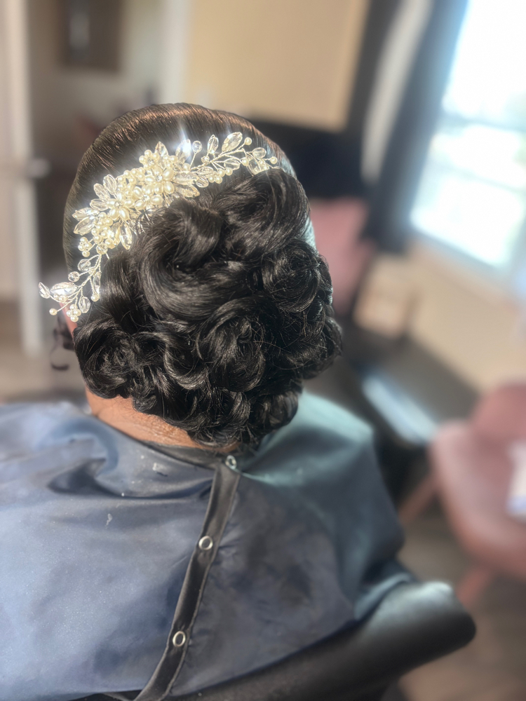 Bridal Hair Trial