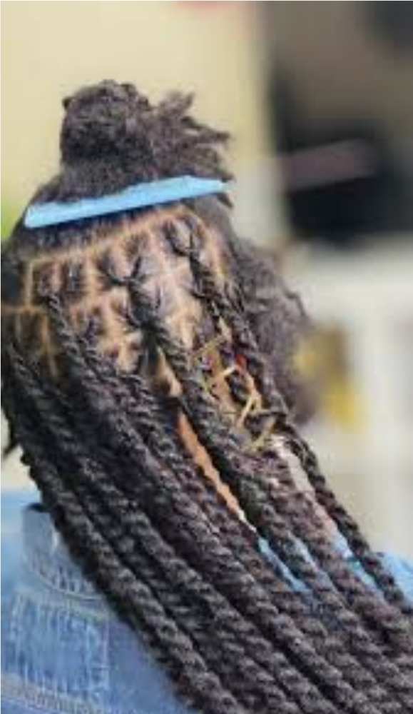 Marley Twist Over Locs