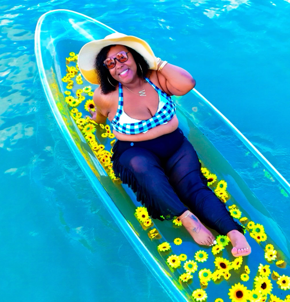 Clear Kayak Drone Video (1 Person)