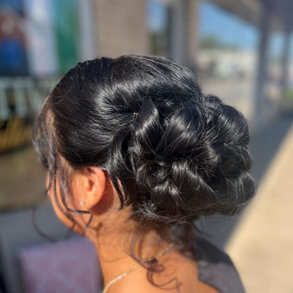 Specialty Style/Updo at Tiffany Sebastian @ BREAKING CREATIVITY in GIRARD, OH