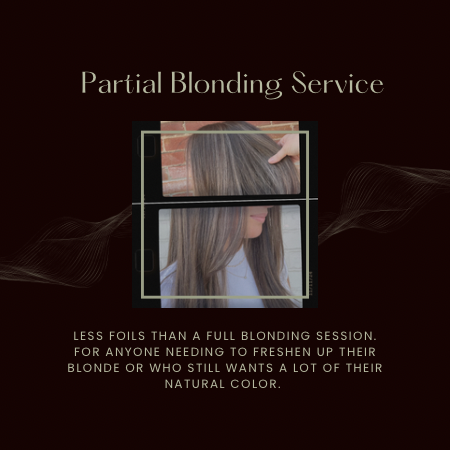 Partial Blonding Service