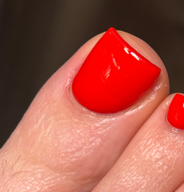 Acrylic on the Big Toe
