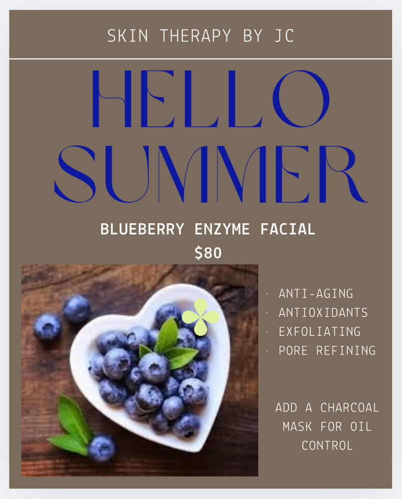 Blueberry Enzyme Facial